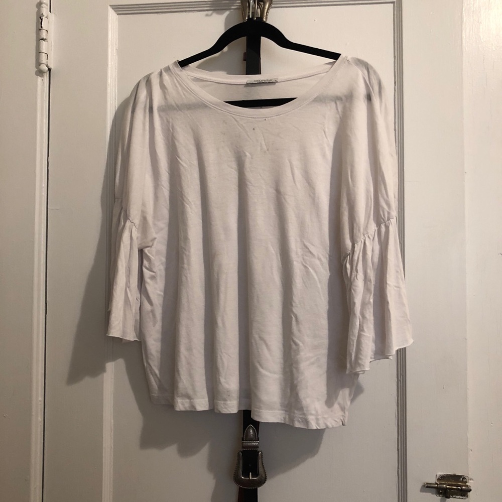 Size M ZARA TRF basic tee - Picture 2 of 2